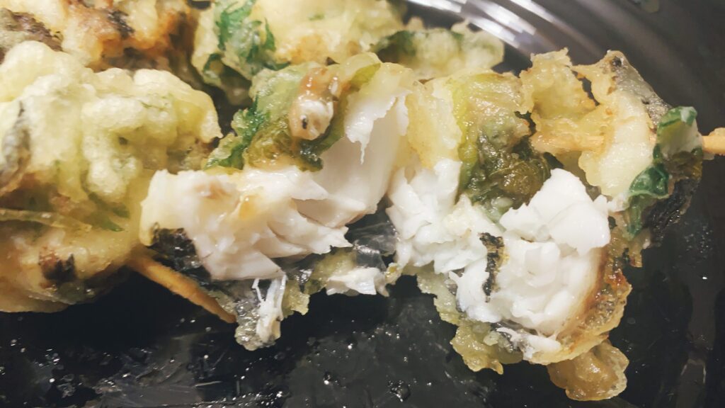 簡単 美味しいグレ メジナ クロのレシピ 梅肉揚げ かっちゃんキッチン 釣りかっちゃん 和歌山 磯釣りブログ